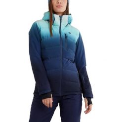 Kurtka narciarska damska Pumila Padded Jacket. Niebieskie kurtki damskie Fundango, xs, bez wzorów, bez kaptura, narciarskie. W wyprzedaży za 599.00 zł.