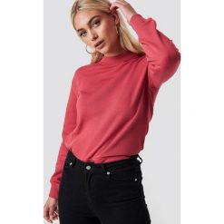 NA-KD Basic Bluza basic - Pink. Różowe bluzy damskie NA-KD Basic, prążkowane. Za 100.95 zł.