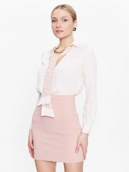 Elisabetta Franchi Sukienka koktajlowa AB-323-31E2-V450 Beżowy Regular Fit. Brązowe sukienki damskie Elisabetta Franchi, bez wzorów, z syntetyku, wizytowe, bez kołnierzyka, bez ramiączek. Za 989.99 zł.