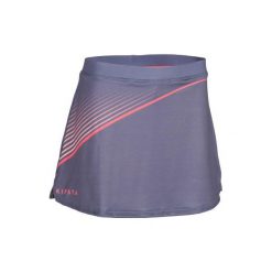 Spódniczka do hokeja na trawie FH500 damska. Szare spódnice damskie KOROK, xs, bez wzorów, z elastanu. W wyprzedaży za 34.99 zł.