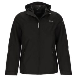 Kurtka wodoodporna Pro-X Elements Dieter. Czarne kurtki męskie PRO-X ELEMENTS, bez wzorów, trekkingowe. Za 377.50 zł.