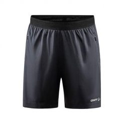 Spodnie treningowe damskie Craft Evolve Zip Pocket. Niebieskie obuwie sportowe damskie Craft, l, bez wzorów, z materiału, na fitness i siłownię. Za 169.00 zł.