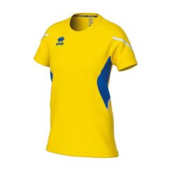 Damska Koszulka Errea Corinne. Żółte koszulki sportowe damskie ERREA, bez wzorów, sportowe, bez kołnierzyka. Za 239.50 zł.