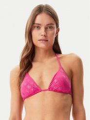 Guess Góra od bikini E5GJ13 MC040 Różowy. Czerwone bikini damskie Guess, l, z aplikacjami. Za 179.99 zł.