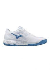 Obuwie do padla Kobieta Mizuno Wave Enforce Court Cc biały. Białe obuwie sportowe damskie Mizuno, bez wzorów, z gumy, do biegania, mizuno wave. Za 369.99 zł.