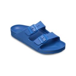 Sandały dla Mężczyzn EMBARK Niebieski. Zielone klapki męskie Quiksilver, z materiału, bez zapięcia. Za 149.99 zł.