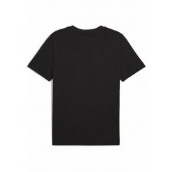 Męska koszulka Essentials Elevated PUMA Black. Czarne buty sportowe męskie Puma, l, z aplikacjami, bez kołnierzyka, bez ramiączek, na fitness i siłownię. Za 116.90 zł.
