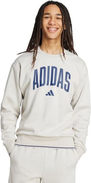 Adidas Bluza męska adidas Collegiate Sweat szara JM1732 L. Szare bluzy męskie Adidas, l, bez wzorów, bez kaptura. Za 214.91 zł.