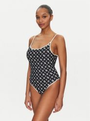 Guess Strój kąpielowy E5GJ29 KCRL2 Czarny. Czarne kostiumy jednoczęściowe damskie Guess, m, z aplikacjami, z syntetyku. Za 229.99 zł.