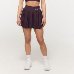 Spódnico-spodenki damskie fitness plisowane BEAT. Czerwone szorty sportowe damskie GYMBEAM, m, bez wzorów, z elastanu, sportowe, do biegania. Za 113.90 zł.
