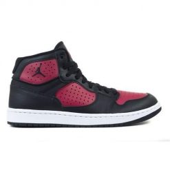 Buty koszykarskie męskie Nike Jordan Access. Czarne buty sportowe męskie Nike, z materiału, bez zapięcia, do koszykówki. Za 398.70 zł.