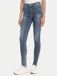 Tommy Jeans Jeansy Nora DW0DW23086 Niebieski Skinny Fit. Niebieskie jeansy damskie Tommy Jeans. Za 449.99 zł.