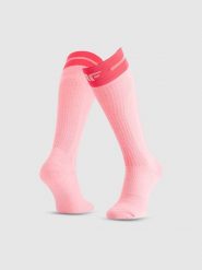 4F Skarpety narciarskie damskie - różowe 35-38. Czerwone skarpety damskie 4f, bez wzorów, prążkowane. Za 79.99 zł.