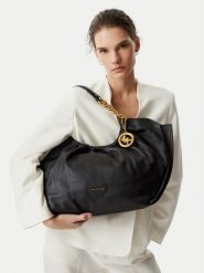 MICHAEL Michael Kors Torebka 30T6A50T9L Czarny. Czarne torebki do ręki damskie MICHAEL Michael Kors, bez wzorów, ze skóry, bez dodatków. Za 2,029.00 zł.