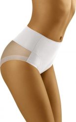 Wolbar Wol-Bar Uniqa biały 2XL Majtki figi modelujące. Białe bielizna wyszczuplająca Wolbar, xl, bez wzorów. Za 56.99 zł.