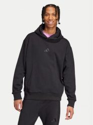 Adidas Bluza ALL SZN French Terry IX1248 Czarny Loose Fit. Czarne bluzy męskie Adidas, m, bez wzorów, z bawełny, bez kaptura. Za 259.99 zł.