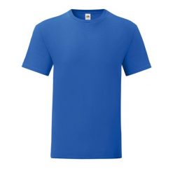 Męska Koszulka Iconic 150. Niebieskie koszulki sportowe męskie Fruit of the Loom, m, bez wzorów, bez kołnierzyka, bez ramiączek, trekkingowe. Za 33.99 zł.