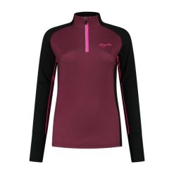 Bluza do biegania damska Rogelli Enjoy 2.0. Czarne bluzy sportowe damskie Rogelli, l, bez wzorów, bez kaptura, do biegania. Za 211.00 zł.