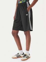 Adidas Szorty sportowe 3-Stripes Jaquard KD2911 Czarny Loose Fit. Czarne szorty sportowe damskie Adidas, s, bez wzorów, z syntetyku, sportowe. Za 179.99 zł.