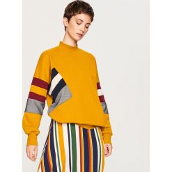 Bluza z kolorowymi paskami - Żółty. Bez kategorii marki Giacomo Conti. Za 89.99 zł.