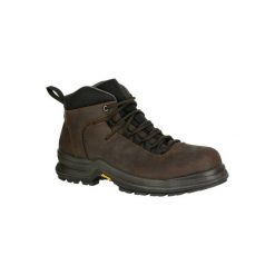 Sztyblety jeździeckie Safyboots. Brązowe botki męskie FOUGANZA, z poliamidu. Za 399.99 zł.