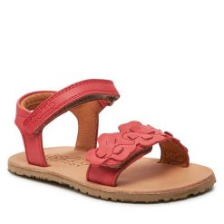 Sandały Froddo. Czerwone sandały dziewczęce Froddo, bez zapięcia. Za 179.99 zł.