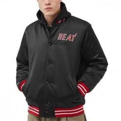 Kurtka uniwersalna męska Mitchell & Ness OJBF3413MHEYYPPPBLCK. Czarne bluzy męskie Mitchell & Ness, m, bez wzorów, sportowe, bez kaptura. Za 559.00 zł.