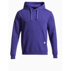 Bluza z kapturem Joma Combi. Fioletowe bluzy męskie Joma, bez wzorów, z bawełny, z kapturem. Za 297.00 zł.