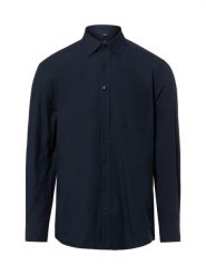 Nils Sundström Męska koszula casual Mężczyźni Regular Fit Bawełna niebieski, S. Niebieskie koszule męskie Nils Sundström, m, bez wzorów, z bawełny, casualowe, bez kołnierzyka, bez ramiączek. Za 199.95 zł.