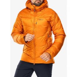Kurtka puchowa męska Rab Positron Pro Jacket. Brązowe kurtki sportowe męskie RAB, l, bez wzorów, z puchu, trekkingowe. Za 1,416.99 zł.