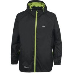 Kurtka Trespass Qikpac - unisex Packaway Jkt Black. Czarne kurtki męskie Trespass, m, bez wzorów, bez kaptura. Za 218.99 zł.