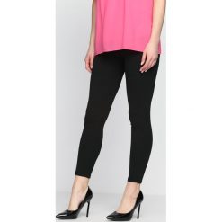 Czarne Spodnie Only Heart. Spodnie materiałowe damskie marki Born2be. Za 59.99 zł.