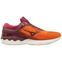 Buty do biegania męskie Mizuno Wave Skyrise. Brązowe buty sportowe męskie Mizuno, z gumy, bez zapięcia, do biegania, mizuno wave. Za 676.00 zł.