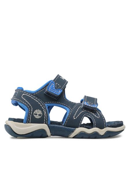 Timberland Sandały Adventure Seeker 2 Strap TB0A1QH64311 Granatowy. Niebieskie sandały chłopięce Timberland, z materiału, bez zapięcia. Za 219.99 zł.