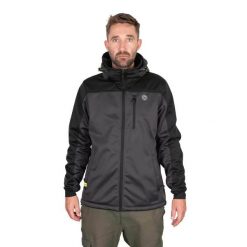 Windbreaker Matrix. Czarne kurtki męskie FISH MATRIX, bez wzorów, sportowe, bez kaptura. Za 580.50 zł.