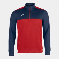 Bluza do piłki nożnej męska Joma Winner. Czerwone bluzy męskie Joma, m, bez wzorów, z poliesteru, bez kaptura. Za 143.99 zł.