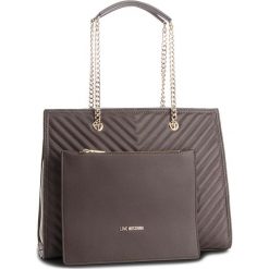 Torebka LOVE MOSCHINO - JC4259PP06KI0001 Taupe. Szare torebki do ręki damskie Love Moschino, ze skóry ekologicznej. Za 959.00 zł.