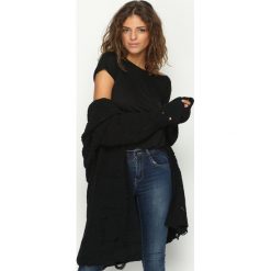 Czarny Kardigan Heat. Kardigany damskie marki bonprix. Za 124.99 zł.