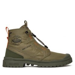 Trapery Palladium. Zielone śniegowce i trapery damskie Palladium. Za 299.99 zł.