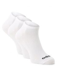 Adidas Sportswear skarpety do obuwia sportowego pakowane po 3 szt. Kobiety Bawełna biały, M. Białe skarpety damskie adidas Sportswear, bez wzorów, z bawełny. Za 39.95 zł.