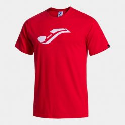 Koszulka Joma Combi Street. Czerwone koszulki sportowe męskie Joma, xl, bez wzorów, z bawełny, bez kołnierzyka, bez ramiączek, do piłki nożnej. Za 123.00 zł.