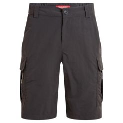 Spodenki turystyczne męskie Craghoppers NosiLife Cargo Short II. Szare krótkie spodenki sportowe męskie Craghoppers, m, bez wzorów, trekkingowe. Za 332.99 zł.