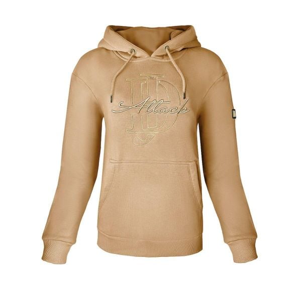 Bluza jeździecka damska JD ATTACK Alison. Brązowe bluzy damskie JD ATTACK, l, bez wzorów, z bawełny, bez kaptura. Za 229.00 zł.