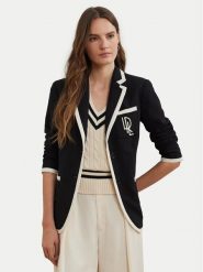 LAUREN RALPH LAUREN Marynarka 200936101002 Czarny Straight Fit. Czarne żakiety damskie Lauren Ralph Lauren, bez wzorów, z syntetyku. Za 989.99 zł.