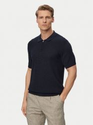 JOOP! Polo Vascor 30101508 Granatowy Regular Fit. Niebieskie koszulki polo męskie JOOP!, l, bez wzorów, z bawełny, bez ramiączek. Za 609.99 zł.