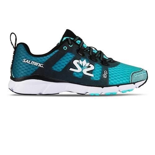 Buty do chodzenia damskie Salming Enroute 2. Niebieskie obuwie sportowe damskie SALMING, bez wzorów, z materiału, do biegania. Za 511.00 zł.