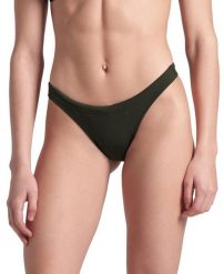 Dół od stroju kąpielowego damski dwuczęściowy na basen Arena Solid. Zielone bikini damskie Arena, s, bez wzorów. Za 36.98 zł.