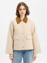 Barbour kurtka pikowana - Kirby Kobiety beżowy, 44. Brązowe kurtki damskie Barbour, bez wzorów, bez kaptura. Za 549.95 zł.
