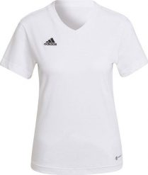 Adidas Koszulka adidas Entrada 22 Tee W HC0442. T-shirty damskie Adidas, bez wzorów, bez kołnierzyka. Za 75.92 zł.