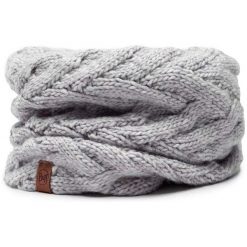 Komin Na Szyję BUFF Knitted & Fleece Neckwarmer Caryn Cru. Brązowe szaliki i chusty damskie Buff, bez wzorów. Za 179.90 zł.